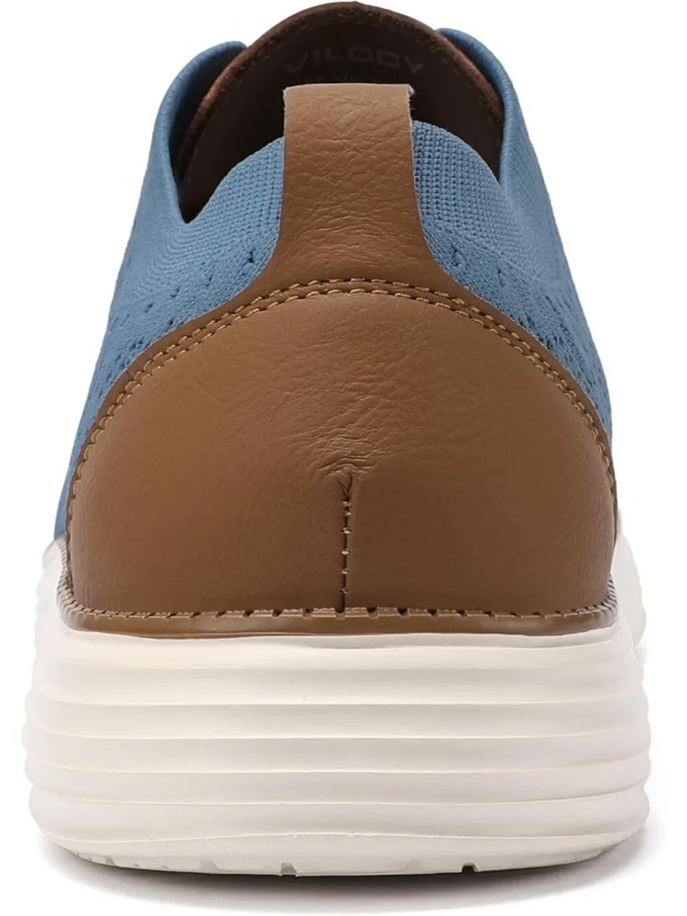 VILOCY Men's Blue Ethylene Vinyl Acetate Casual Breathable Comfortable Sneakers